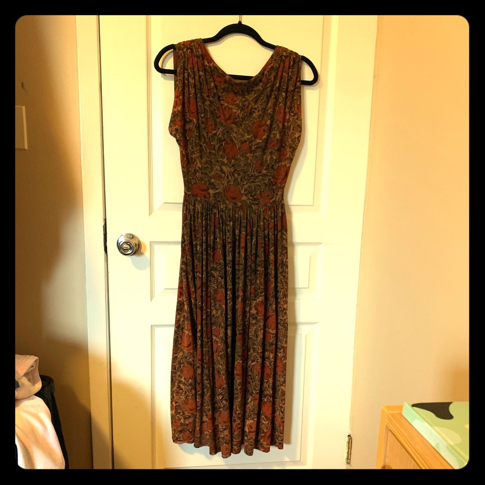 Vintage floral dress